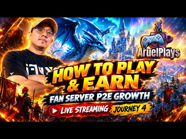 🔴[Live] FROST KINGDOM:FAN Server Journey 4 | Learn How to Play and Earn