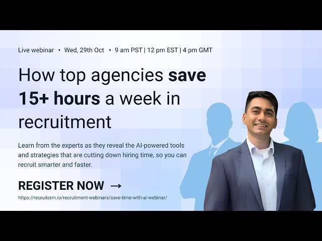 How top agencies save 15+ hours a week in recruitment