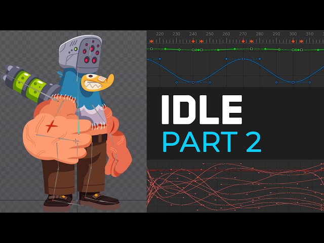 Animating an Idle State in Spine 2D [Part 2]