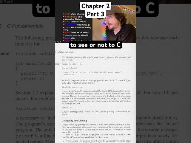 C Programming: A Modern Approach (2nd Ed.) by K.N. King | Chapter 2 | Part 3 #holidaysonshorts #code