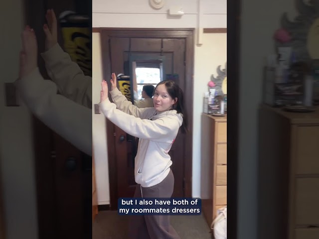 Dorm Tours | Burton Hall triple w/ Violet ’29  #college #dormlife #dormtour