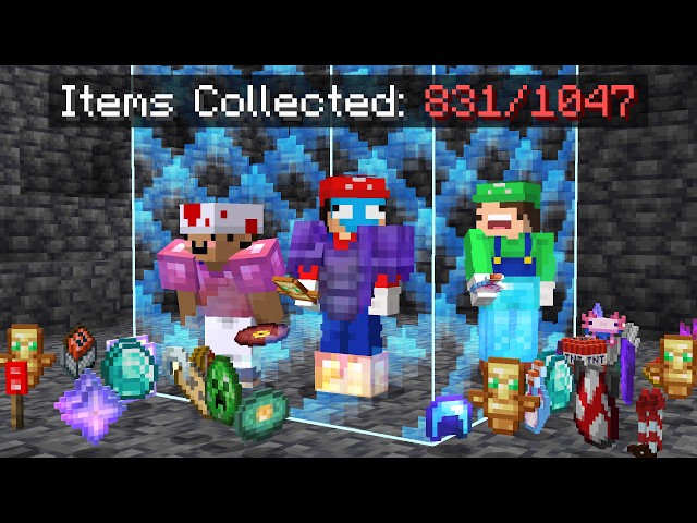 STUCK In a Border Until We Collect Every Item...