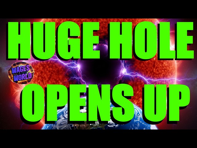 CME FROM SUN HITTING EARTH NOW / MASSIVE HOLE ON SUN / FLOOD UPDATE