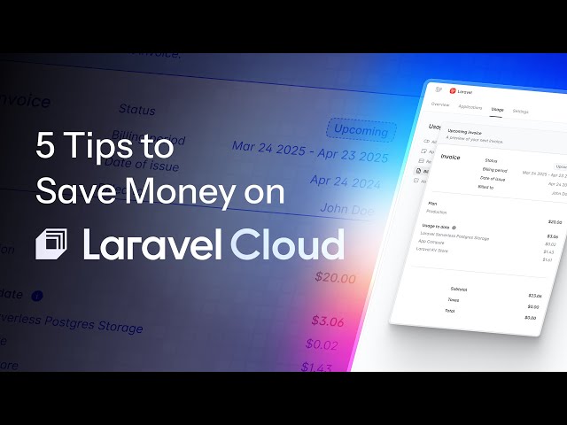 5 Tips to Save Money on Laravel Cloud