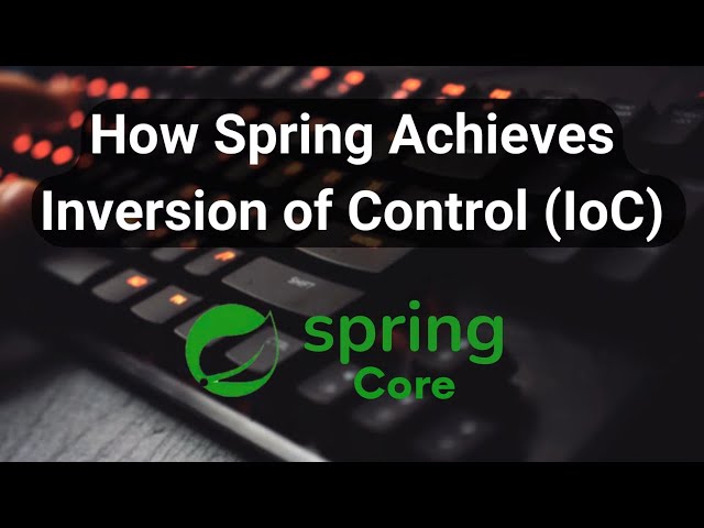 Spring Boot Dependency Injection & IoC Container Explained (Spring Beans & ApplicationContext)