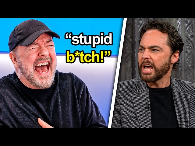 Ricky Gervais HUMILIATING Hollywood For 10 Minutes Straight!