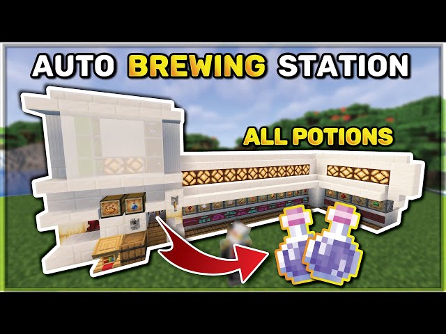 Minecraft Auto Potion Brewer - Fast, Easy Potions