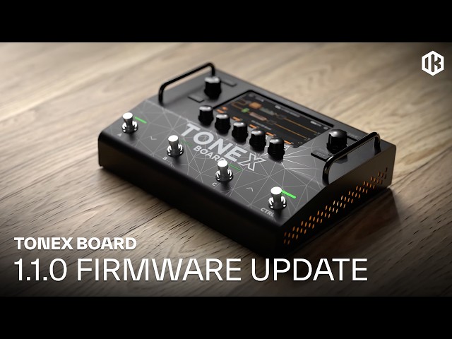 TONEX Board 1.1.0 firmware update