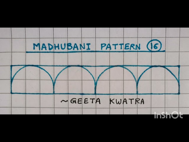 Madhubani Pattern Drawing Tutorial: Easy Step-by-Step Guide@geetakwatra699