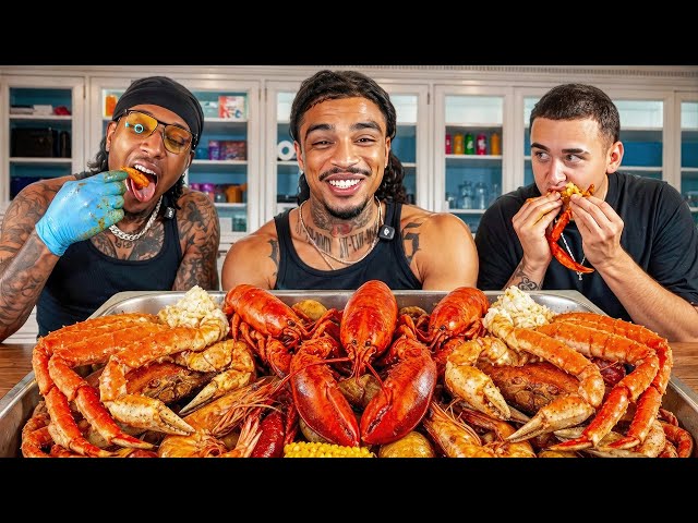 Jay Cinco, Lacy & Silky FREAKY Seafood Boil Mukbang…