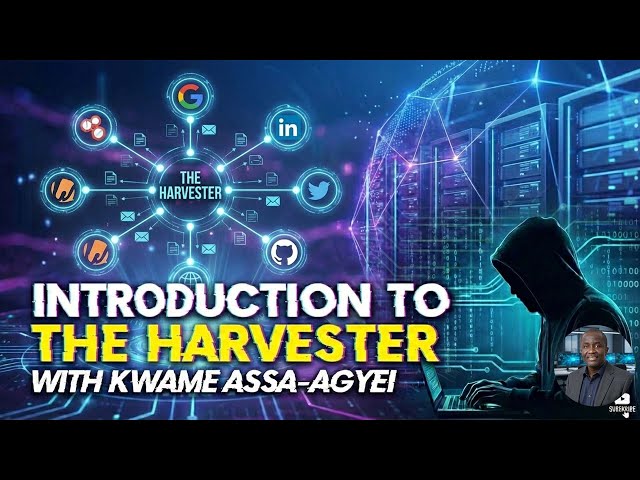 Introduction to TheHarvester | OSINT & Information Gathering Basics (Ethical Hacking)
