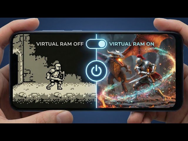 8GB RAM Vs 8GB VIRTUAL RAM REALITY!