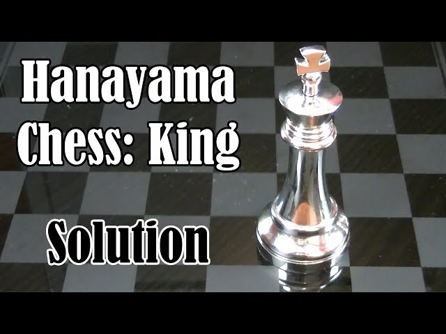 How to Solve Hanayama Chess King (From BePuzzled)