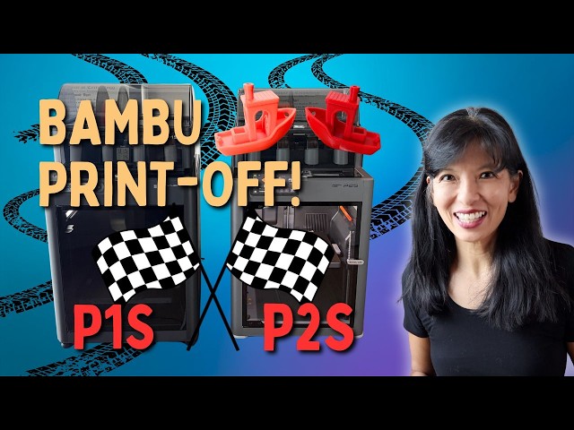 Bambu P1S vs P2S Benchy Print-Off: Side-by-Side Comparison