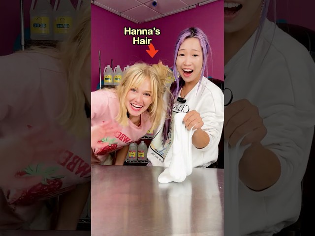 Color Matching SLIME to Hanna's Hair 💛
