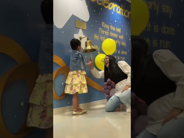 Camila's Bell Ringing Ceremony at Nicklaus Children's Hospital