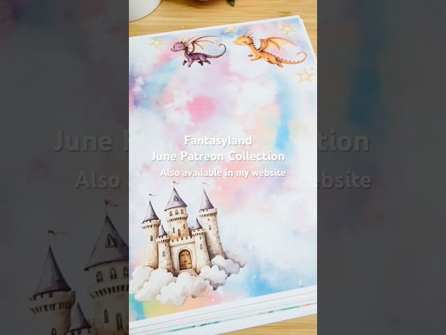 New #digitalart #collection #fantasy #dragon #magical #art #scrapbooking #papercraft