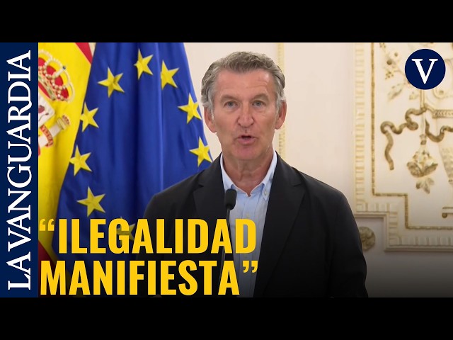 The government asserts that Feijóo "knows how the protection law works"