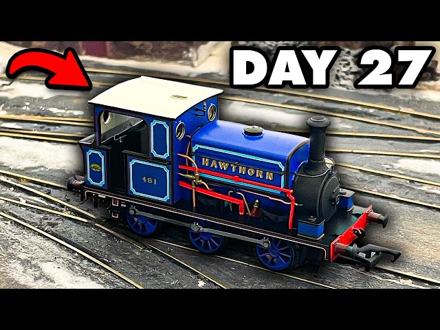 I Built my OWN Model Railway! (NO COMMENTARY - FULL BUILD)