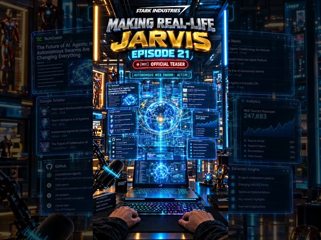 JARVIS Just Replaced Human Research 💀 (Episode 21 Teaser) #shorts #ai #jarvis #ironman