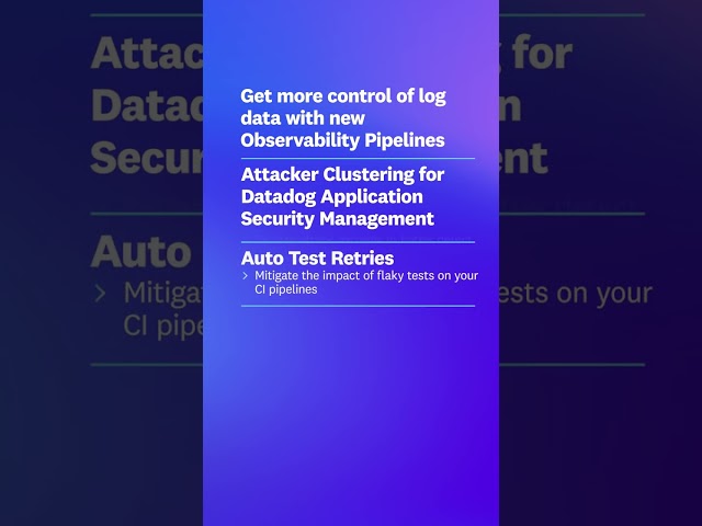 Reference Tables is GA + Attacker Clustering & More | TMiDD March #Datadog #technews