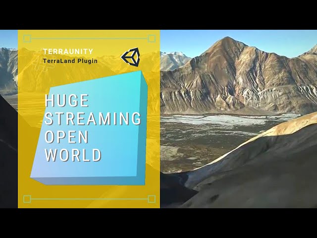 TerraLand - Huge Streaming Open-World Environment in Unity From Real-World Terrains (25600km2)