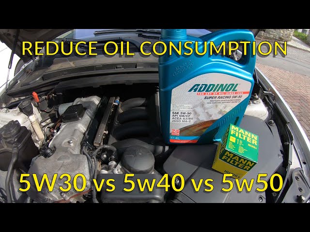 Can A Thicker Oil Help Reduce Oil Consumption? We Compare a 5w30, 5w40 and 5w50 oil - [BMW E90 N52]