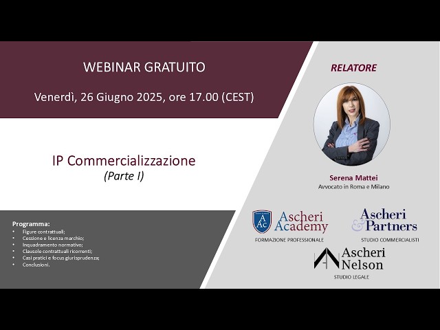 IP Commercialization (Part I)