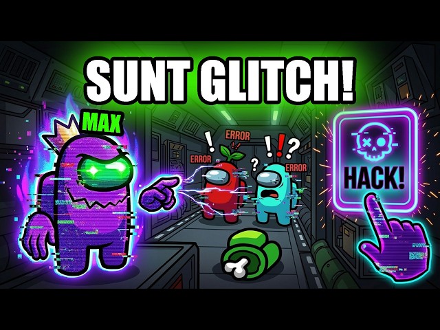 I HACKED THE WHOLE GAME! 😱 (I'm Glitch in Among Us)