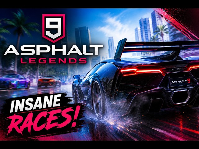 ASPHALT 9 Gameplay | Insane High-Speed Races & Crazy Drifts! 🚗🔥