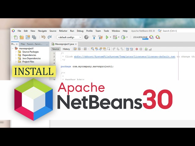 How to Install Apache NetBeans IDE 30 on Windows!