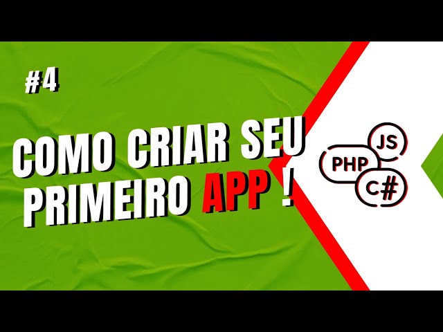 Criando seu primeiro app! html, tags, elementos interativos e visuais. #FrontendAula04