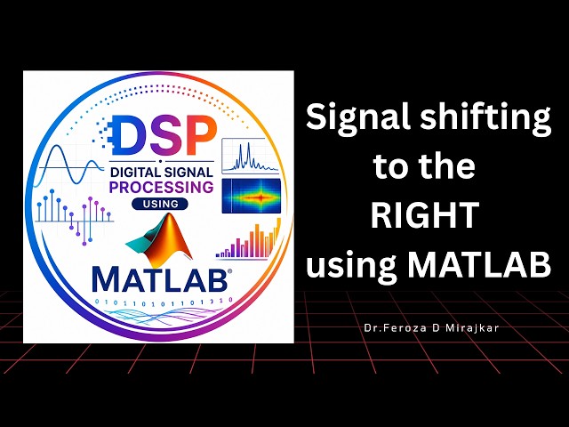Signal shifting to RIGHT using MATLAB