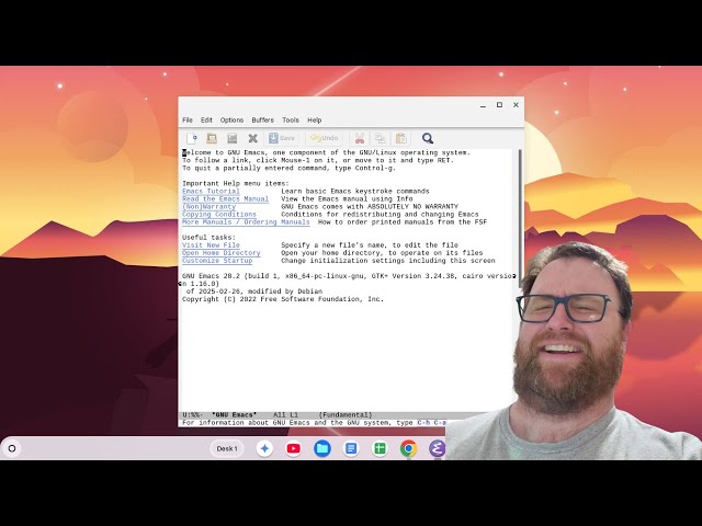 How to Install Emacs on a Chromebook in 2025