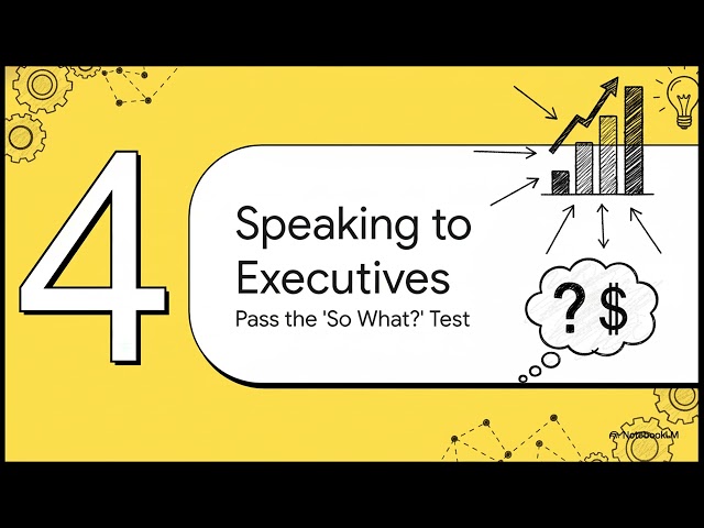 18 Analytics Storytelling and Executive