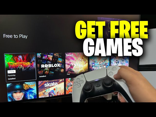 How To Download Free Games On PS5 (Full Guide)