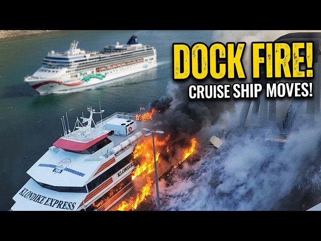 Chaos in Alaska: Norwegian Cruise Dock Fire Caught on Camera