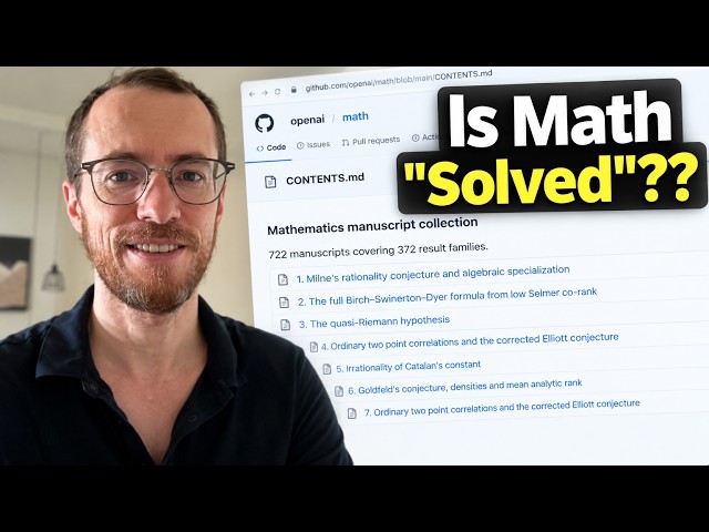 OpenAI releases 372 families of major math results obtained using AI!
