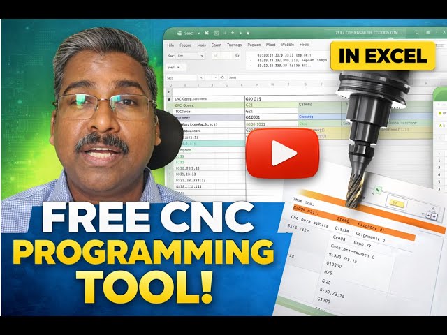 I Built a CAM-Like CNC Programming Tool in Excel — and I’m Giving It Away FREE