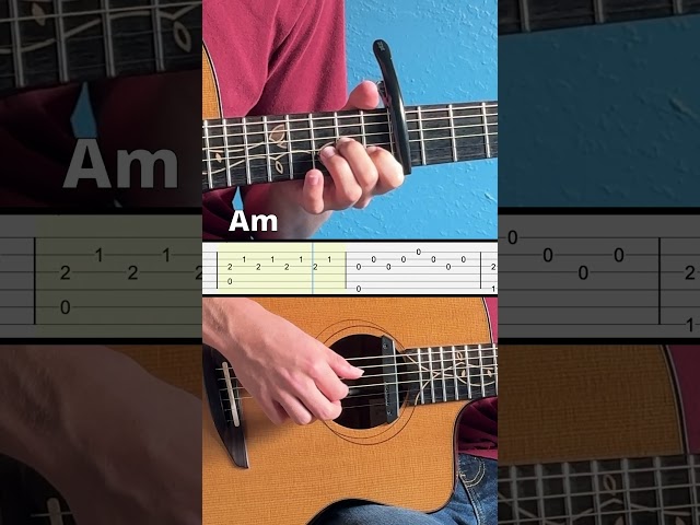 How to play Lovely by Billie Eilish #shorts #guitarlesson