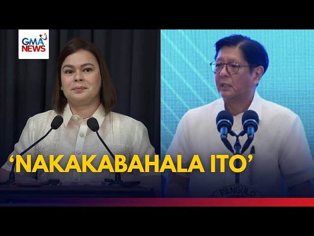 VP Sara, may sagot sa pahayag ni PBBM ukol sa 'highest national security threat' | GMA News