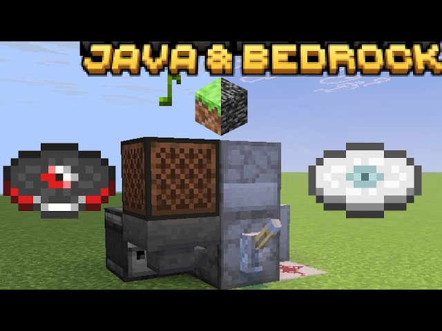 How to Build a Simple Auto Jukebox (Bedrock & Java 1.21.7)