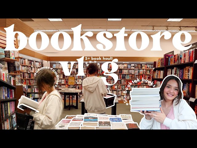 bookstore vlog ☕️✨ book shopping at barnes & noble + book haul! *books my subscribers recommended*