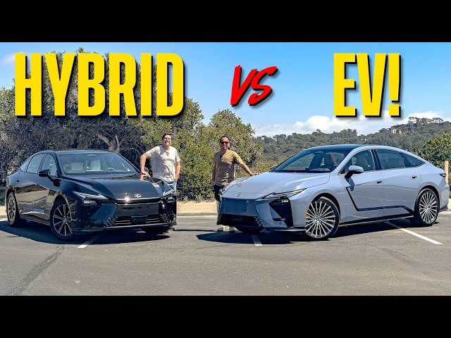 2026 Lexus ES Hybrid vs. EV Driven: The One to Buy WILL Surprise You!