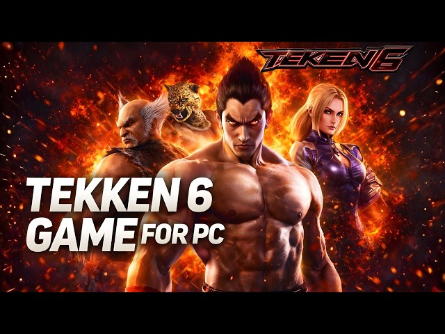 Install Tekken 6 On PC/LAPTOP (FREE)  | No Lag PPSSPP Setup