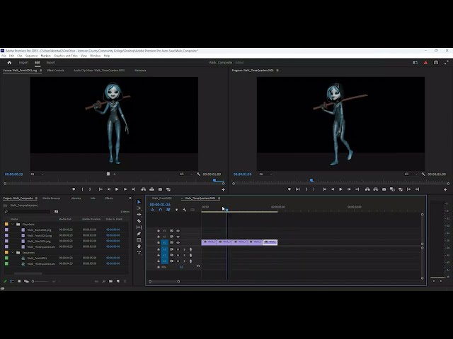Animating a Walk Cycle in Maya - Tutorial - Part 04