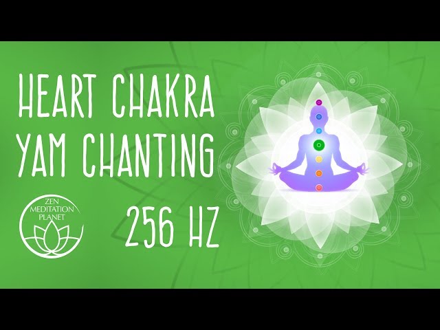 Heart Chakra Balancing Meditation 💚 108 YAM Seed Mantra Repetition, Binaural Beats 256 HZ