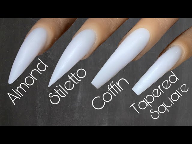 Beginner Nail Tech | How To Shape Nails | Acrylic Nail Tutorial