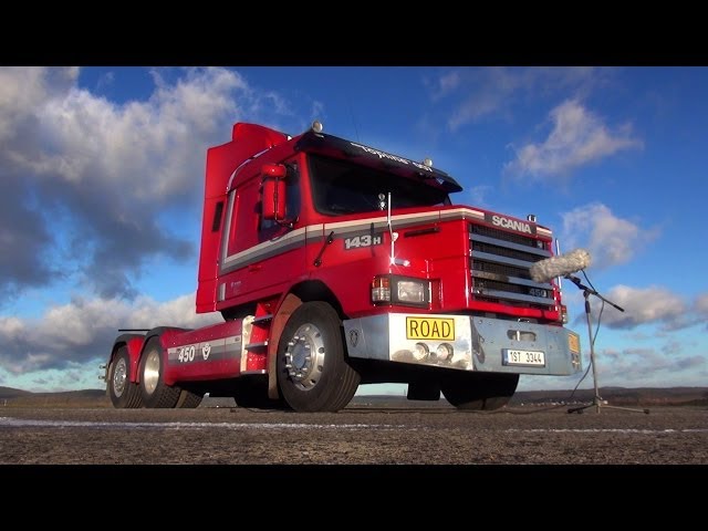 Sound Recording Session - Scania V8