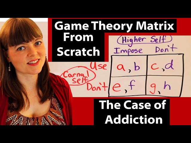 How to Build a Game Theory Matrix from Scratch: Addiction Edition